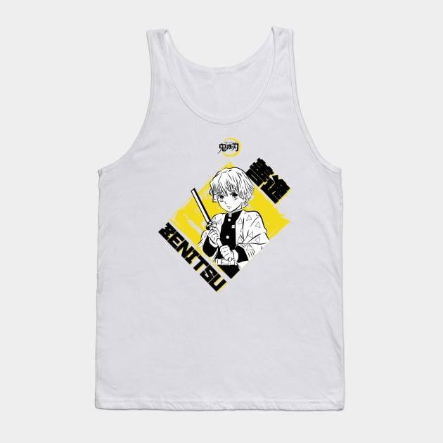 DEMON SLAYER: ZENITSU YELLOW Tank Top by FunGangStore